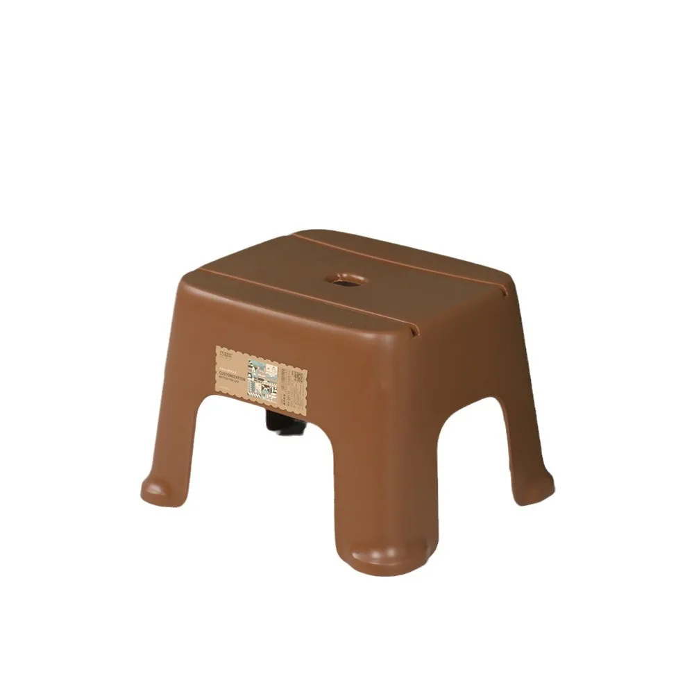 厚みのある新しい子供用ppスツール、バスルームドア閉じた状態でも使用できる子供用低椅子、靴交換用スツール、赤ちゃん学習用椅子