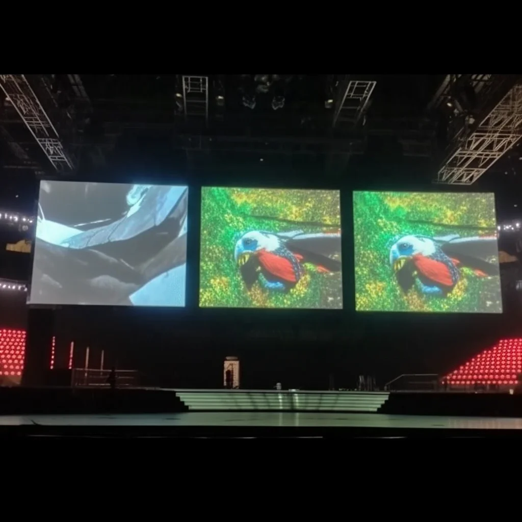 شاشة تأجير P5 داخلية قابلة للتخصيص 960*960 شاشة LED للحفلات الموسيقية على الحائط لمعرض الأحداث