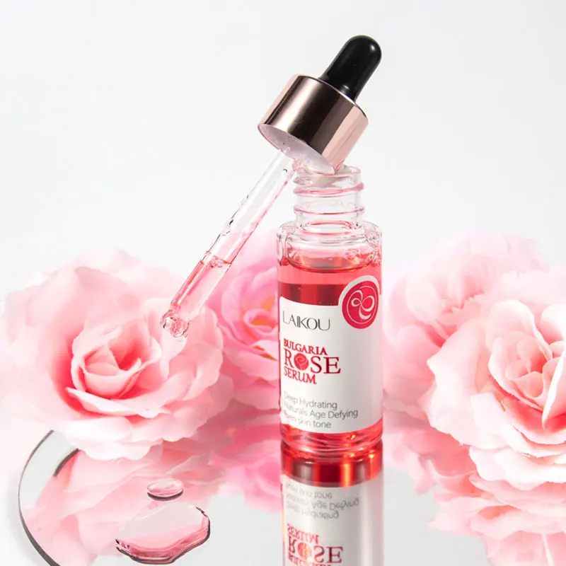 Laikou esencia de rosa esencia para el rostro antiarrugas blanqueamiento cuidado Facial antienvejecimiento piel seca esencia de rosa 30ml