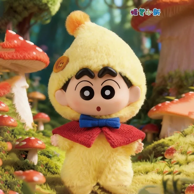 

Original Crayon Shin Chan Dwarf Fairy Tale Series Blind Box Vinyl Stuffed Doll Keychain Pendant Birthday Girl'S Gift Kawaii Hot