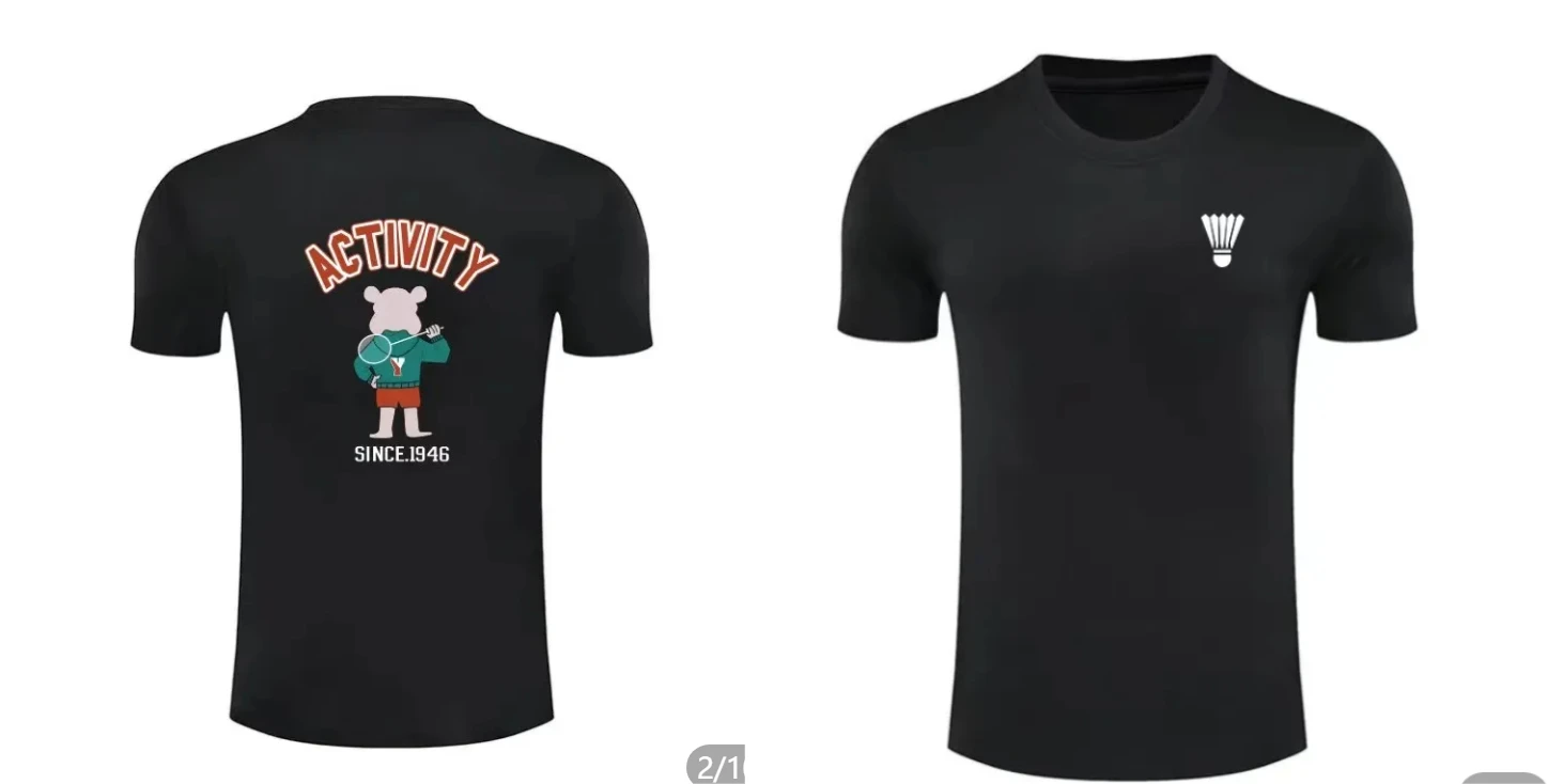 

Футболка, влагоотводящий тренировочный костюм для соревнований, новинка лета 2024, костюм с перьями, мужской и женский спортивный топ