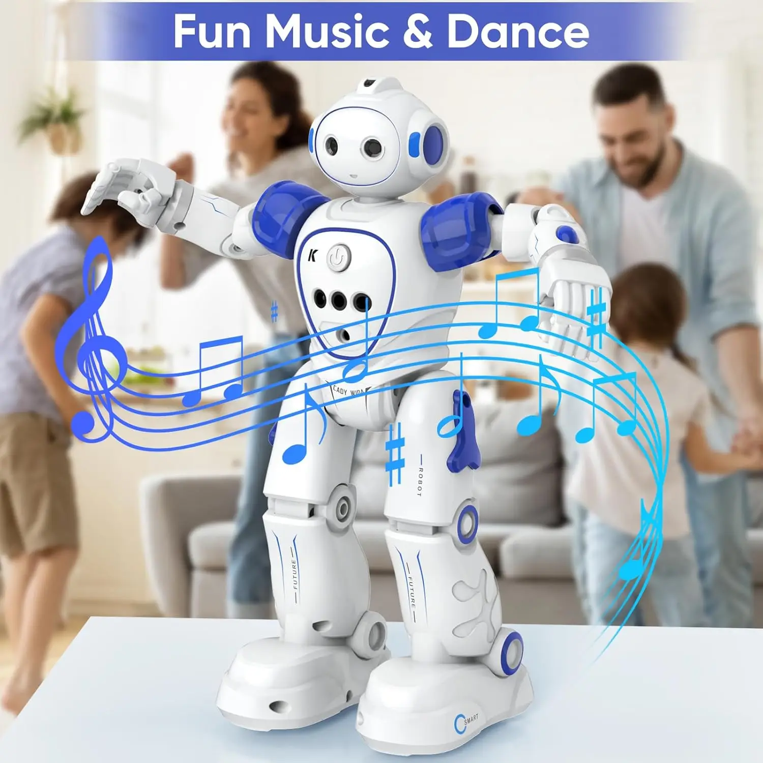 JJRC R21 RC Robot Gesto-Sensing Smart Programmabile Intelligenza Artificiale Robot Ricarica USB Robot di Controllo Remoto Giocattoli Regali