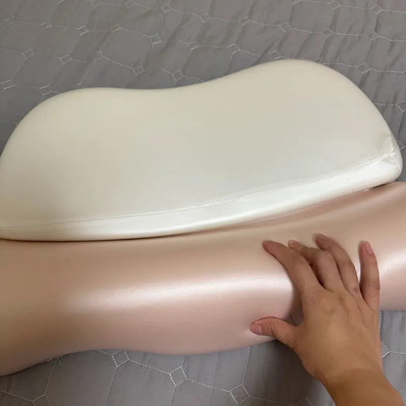 Memory Foam Pillow Cervical Pillow Neck Pain Relief Contour Ergonomic Orthopedic Neck Support for Side Back Stomach Sleeper Gift