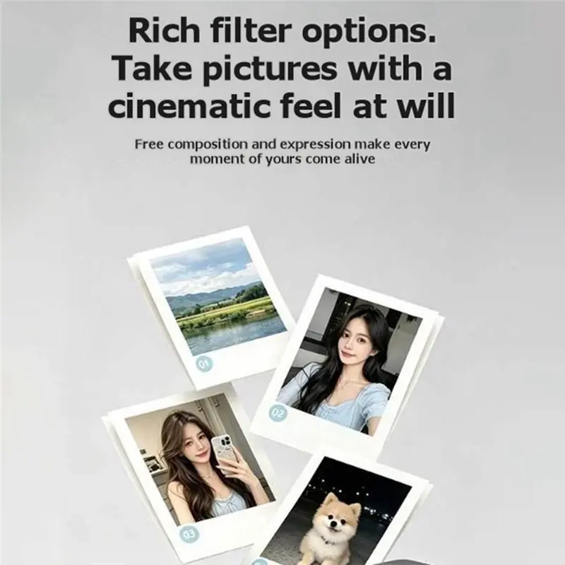 [NEW!】 Mini Screenless Digital Camera 1080P Retro Vintage Design 48MP Photo LED Flash 7 Mode Filters For Camping Screen