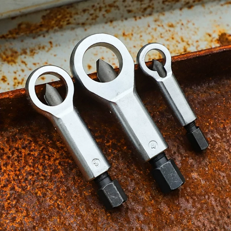 9-27 mm Rostiger Muttern-Trennschlüssel, beschädigter Schraubenmuttern-Abzieher, Schraubenschlüssel, Abziehwerkzeug, Stahlschlüssel, Sechskant-Abzieher – Detail 1