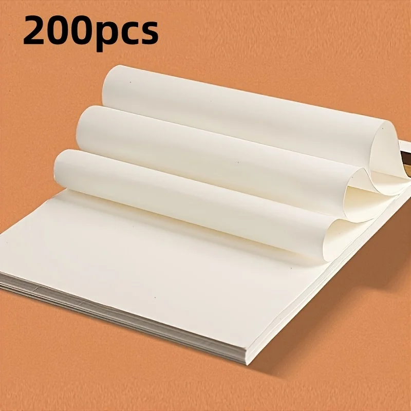 100/200 Stück halbgekochtes chinesisches Malpapier, geeignet für Kalligraphie und Pinselmalerei, die ideale Wahl für Künstler. – Detail 8