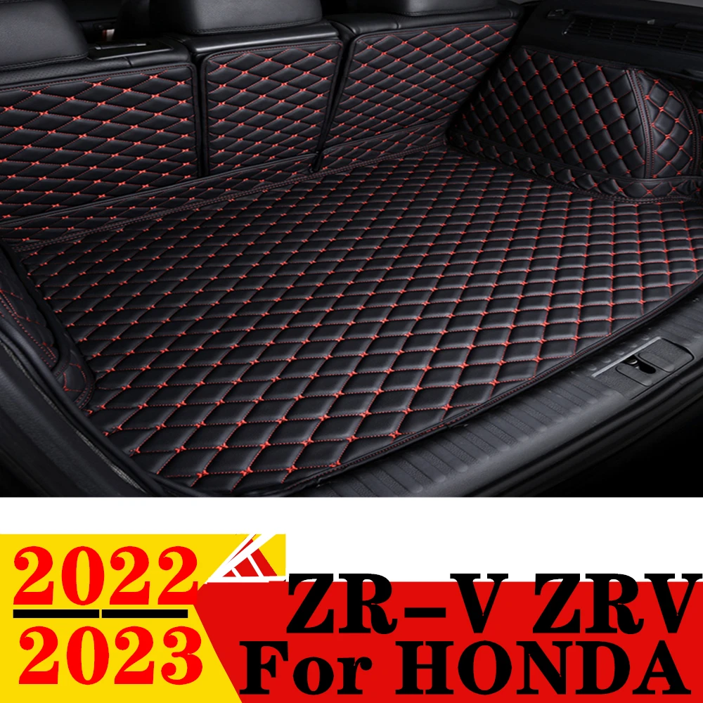 

Car Trunk Mat For HONDA ZR-V ZRV 2022 2023 All Weather Rear Cargo Cover Carpet Liner Tail Interior AUTO Parts Boot Luggage Pad