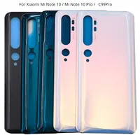 For Xiaomi Mi CC9 / Mi Note 10 Pro Battery Back Cover 3D glass Panel Rear Door Housing Case Replace