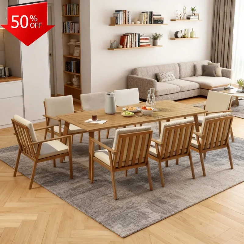 

Durable Modern Sofa Aluminum Patio Dining Set Waterproof Cushion Outdoor Furniture Farmhouse Villa Courtyard Garden Sofas