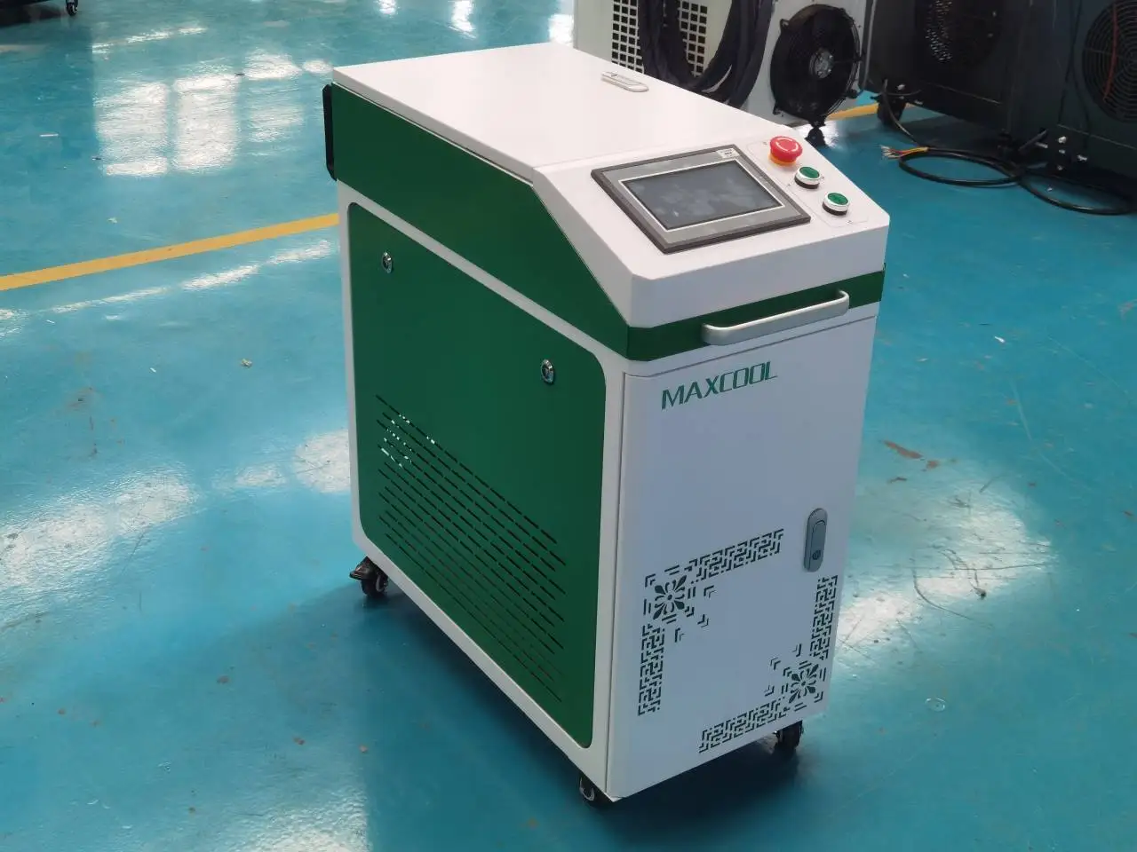 Pulse Laser Cleaning Machine MAXCOOL Low-cost Cleaner Rust Remover 100w Mini Model for Rust Oil Painting Graffiti Surface