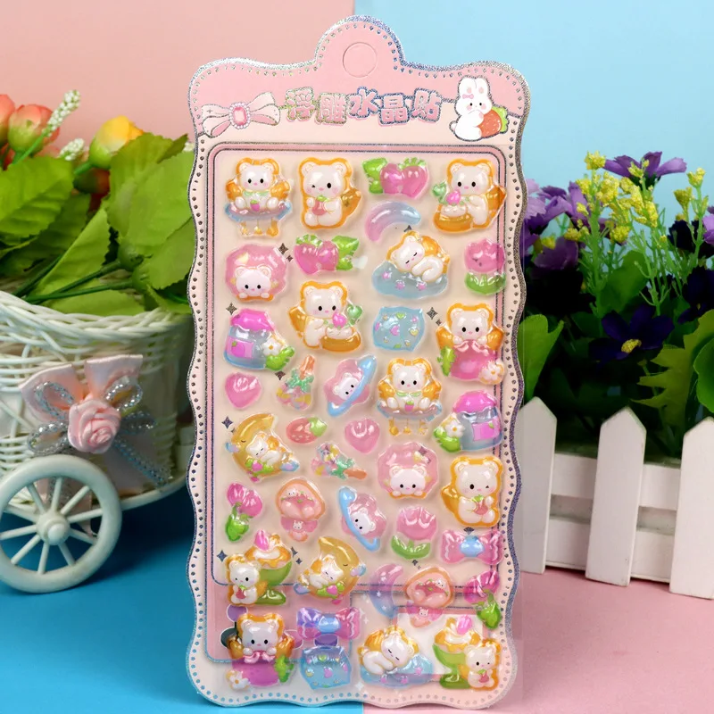 Набор-милых-наклеек-с-животными-объемные-3d-стикеры-с-котиками-для-скрапбукинга-дневников-планировщиков-декора-подарок-для-детей