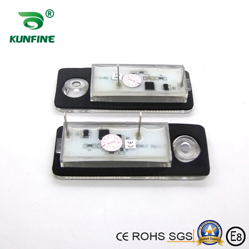 2PCs Car LED Number License Plate Light LED License Lamp For Audi A6 C5 /4B Avant/Wagon RS6/RS6 Plus 2003 2004 OEM No. 4B9943021 view 4