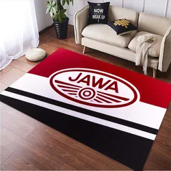 Java Motorcycle Icon Print Bedroom, Living Room, Square Carpet Floor Mat  carpets for living room rugs for bedroom carpet rug