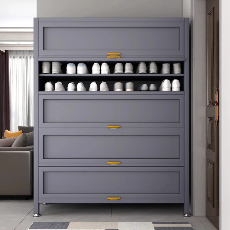 

Entrance Bedroom Shoe Cabinet Interior Narrow Hall Shelves Wheel Shoe Cabinet Drawers Armario Zapatero Living Room Furniture