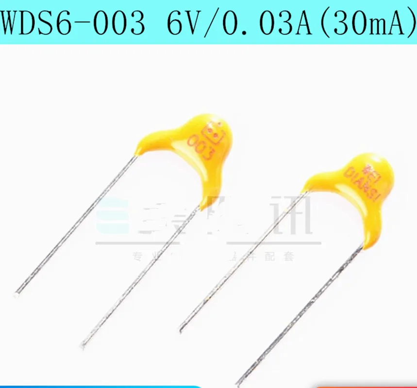 100 piezas/20 piezas 6V 30MA DIP PPTC auto-Recuperación