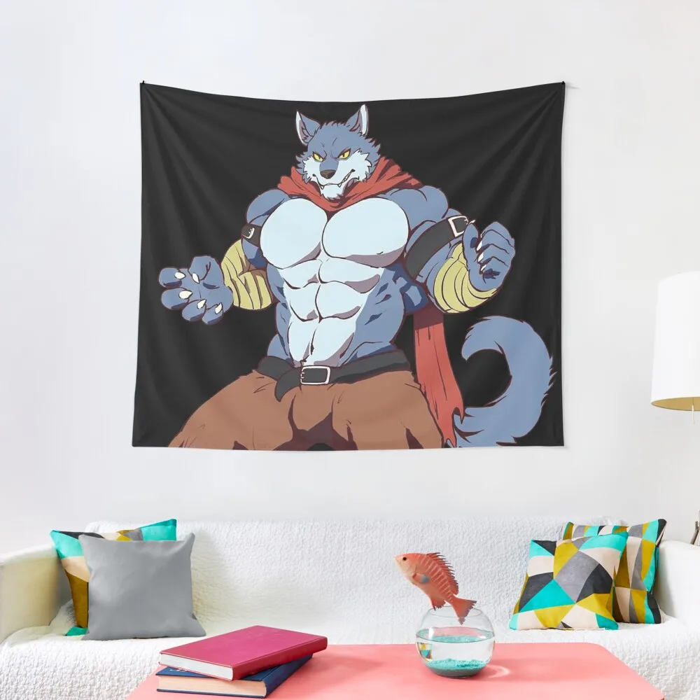 

sexy furry bara wolf, masculine bara, bara Tapestry Things To The Room