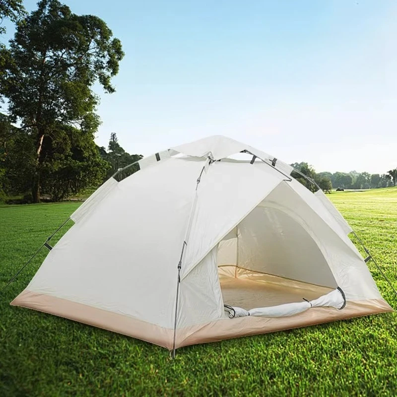 Waterproof Camping Tent Folding Bunk Backpacking Travel Camping Tent Survival Light-Weight Tenda De Acampamento Outdoor Tools