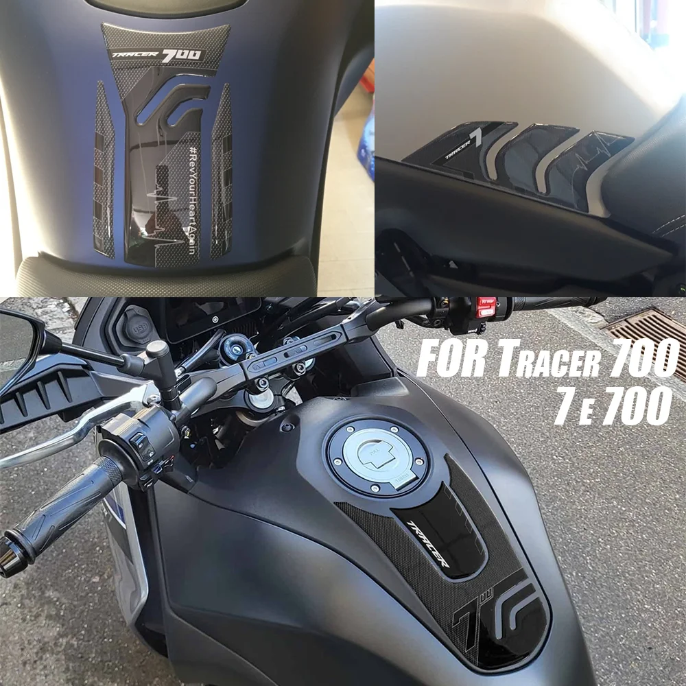 

FOR Yamaha Tracer 700/Tracer 7 e 700 Motorcycle Accessories Waterproof Protective Sticker 3D Epoxy Resin Protective Sticker