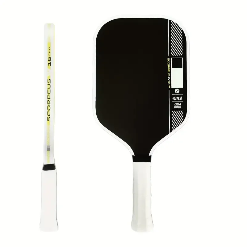 T700 Pickleball Paddle, carbon fiber, cold pressed, T700 carbon fiber pickleball paddle, cloth texture frosted face, polypropyle