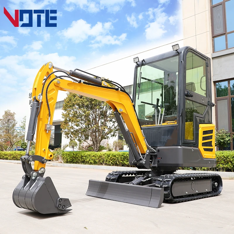 China 1.8 Mini Crawler Excavator Mini Digger Construction Working Used Small Excavator 1800kg Hot Sale