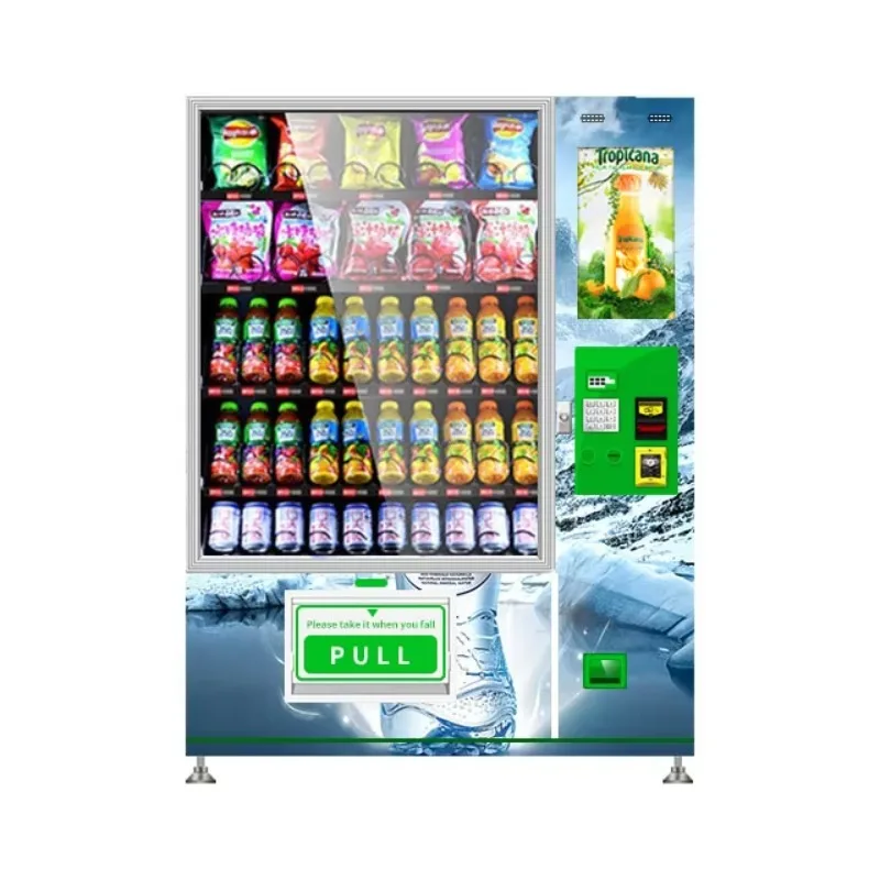 أوتوماتيكية للطعام بشاشة تعمل باللمس على الإنترنت لمدة 24 ساعة