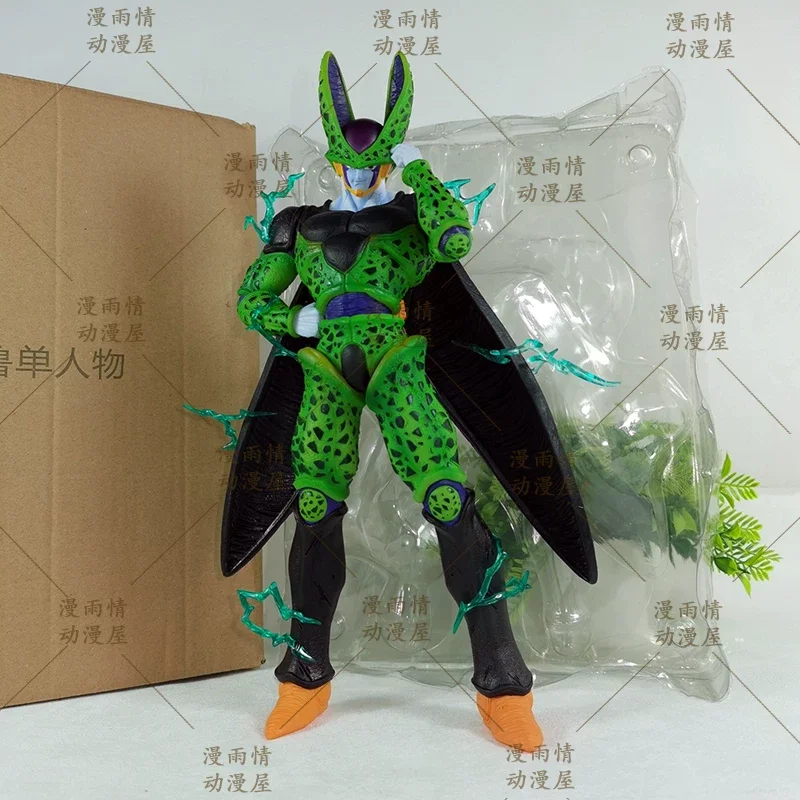 cell-single-character-figure-statue-dragon-ball-anime-merchandise-desktop-ornament-model-gift-room-decor-doll-toy-collectible