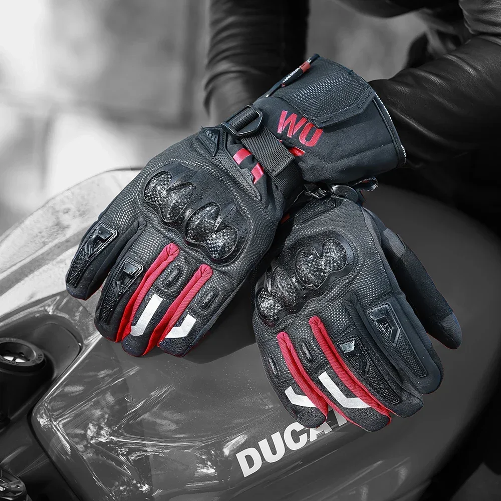 

Motorcycle Gloves Windproof Waterproof Moto Motorbike Riding Gloves Touch Screen Moto Motocross Gloves Winter