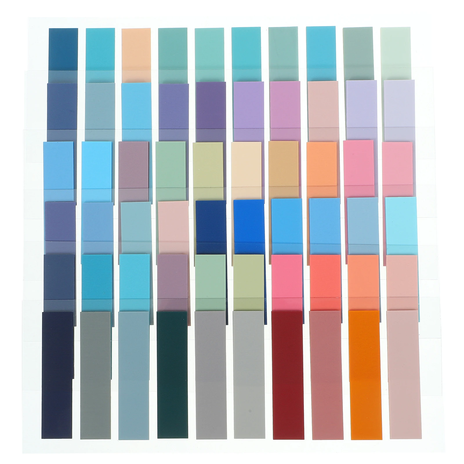 Colorful Transparent Page Flags for Books Sticky Tabs For Books Notebook Divider Tabs Divider Gifts