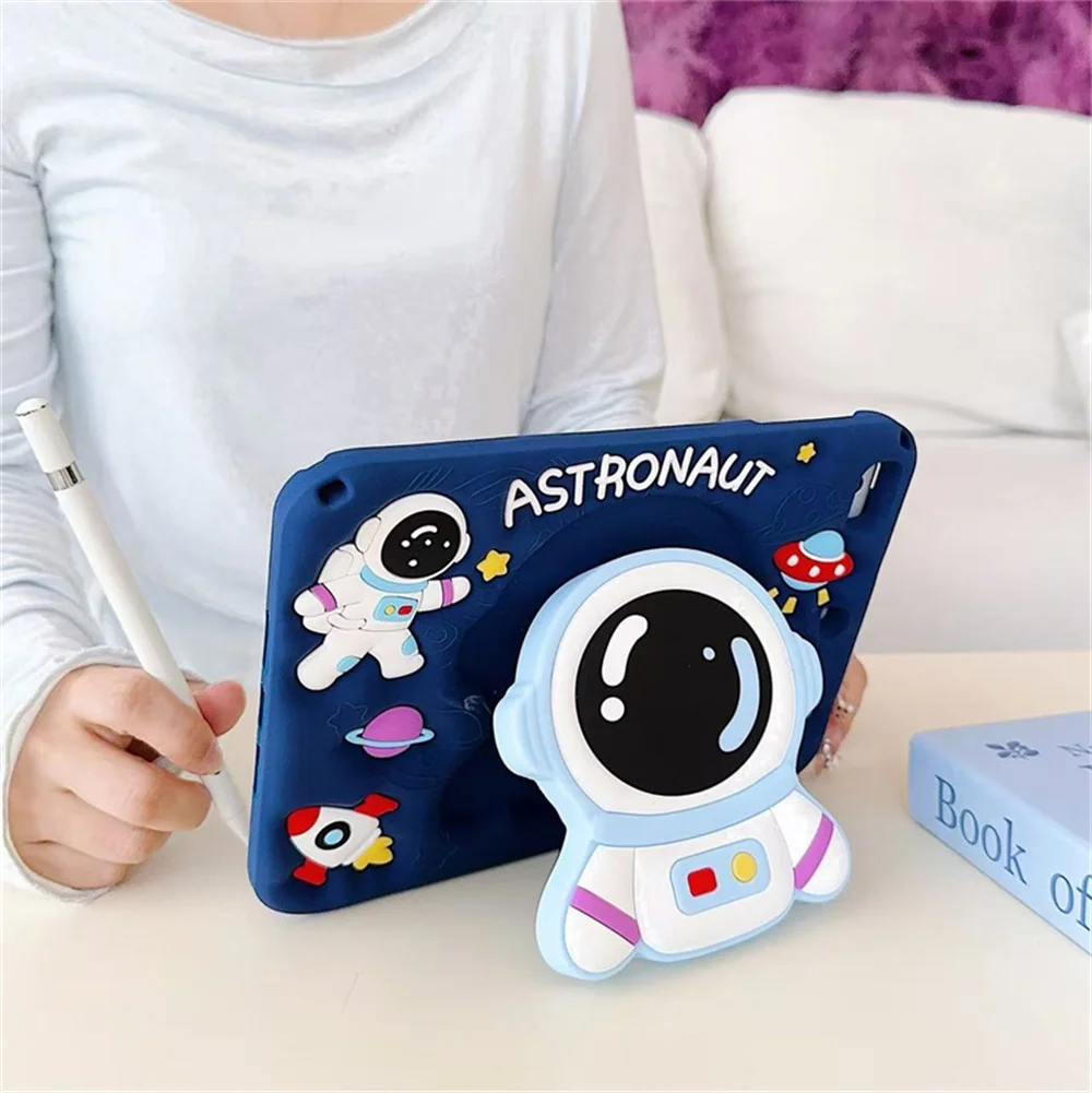Cartoon Tablet Case For iPad A16 11th 10 10th 10.2 9th 8th 7th 9.7 6th 5th Generation iPad Air 1 2 3 4 5 Pro 11 Silicone Cover