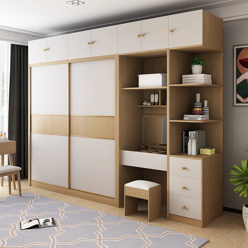 

Storage Modern Wardrobes Luxury Drawer Hanging Free Shipping Wardrobes Simple Apartment Mueble Para Colgar Ropa Home Furniture