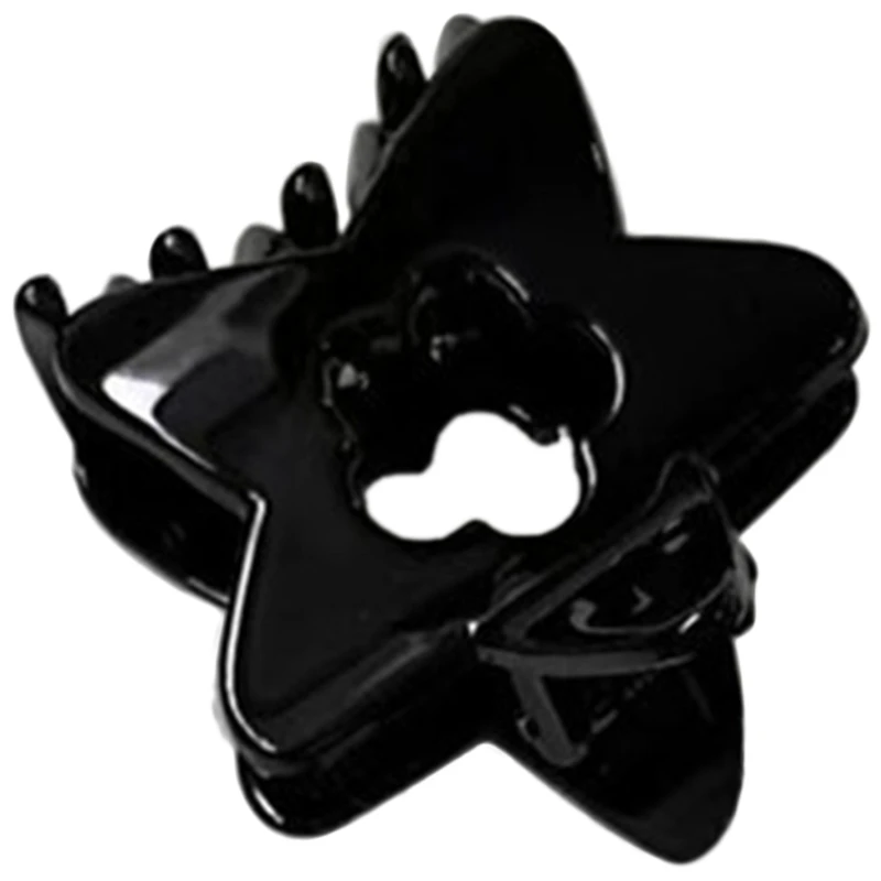 

S1Y1 Star Hair Clamps Sweet Claw Clips for Womens Girls Gift Hair Accessories