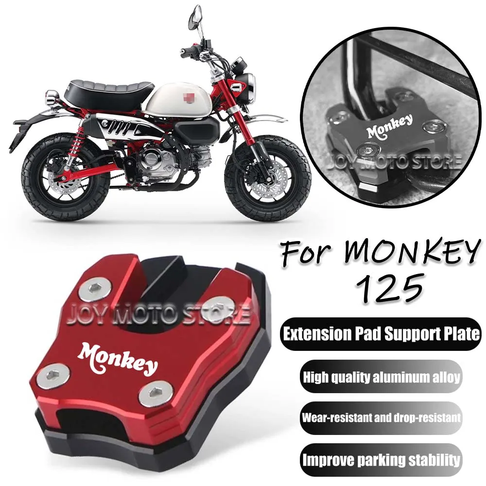 

For Honda Monkey 125 monkey 125 Motorcycle Kickstand Foot Side Stand Extension Pad Support Plate
