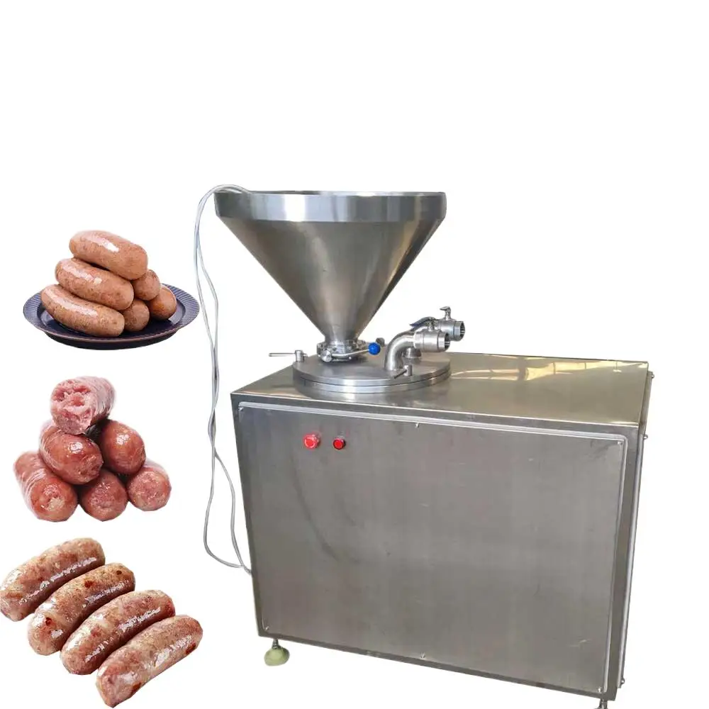 Automatic 304 Stainless Steel Sausage Tuffers Machine Electric Making Dog Sausage Stuffer