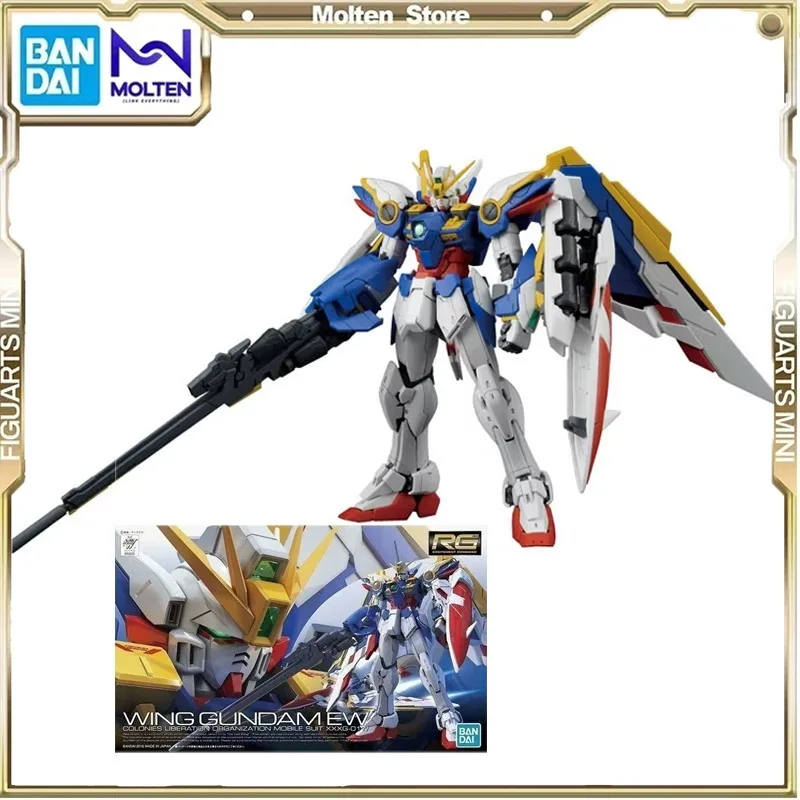 

BANDAI натуральная RG20 1/144 крыло Gundam сборная модель фигурки модели детские игрушки коллекционные украшения