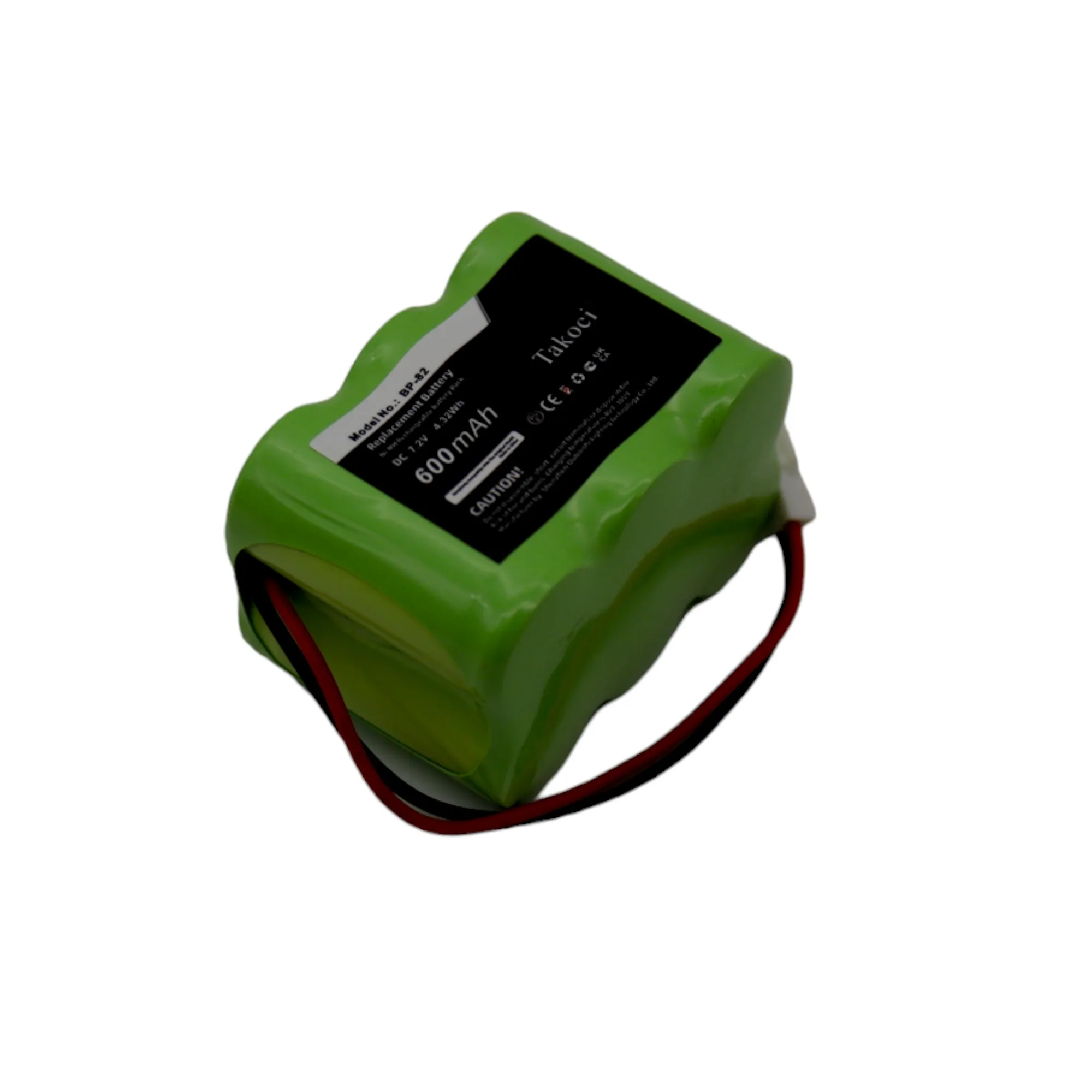 Batteria di ricambio per ICOM IC-24AT, IC-24ET, IC-25RA, IC-2SA, IC-2SAT, IC-2SE, IC-2SET, IC-3SAT, IC-45A, IC-45SE, IC-4SA