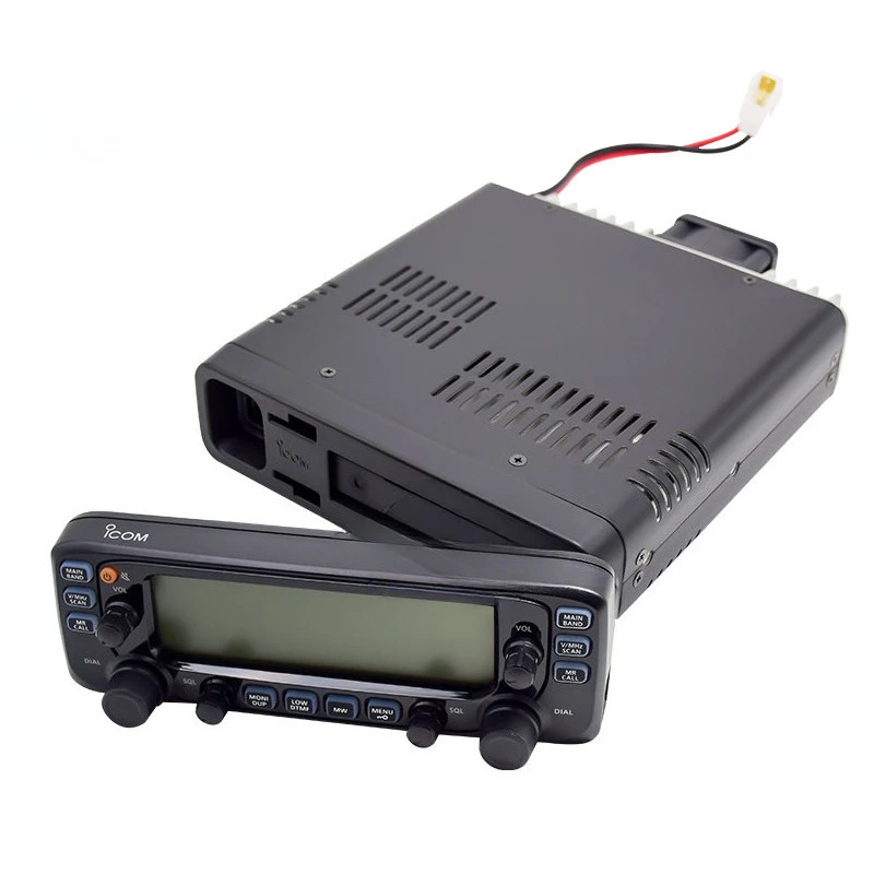 Dual Display Dual Band Vehicle Two Way Radio High Power Communication Device For Off Road Driving Outdoor Travel Team