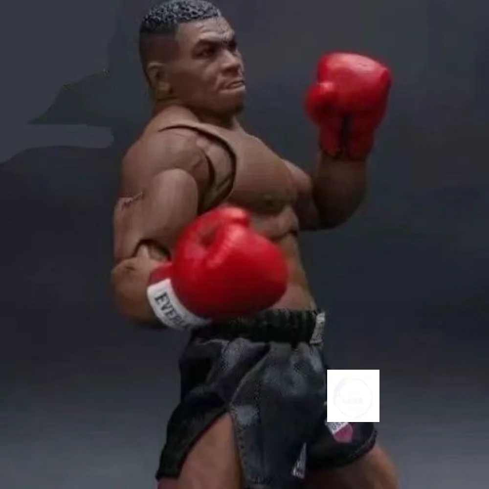 بطل الملاكمة KO الجيل الأول 2 علي مقاتلة ثلاثة رؤوس النحت المنقولة نماذج هدايا أبطالي