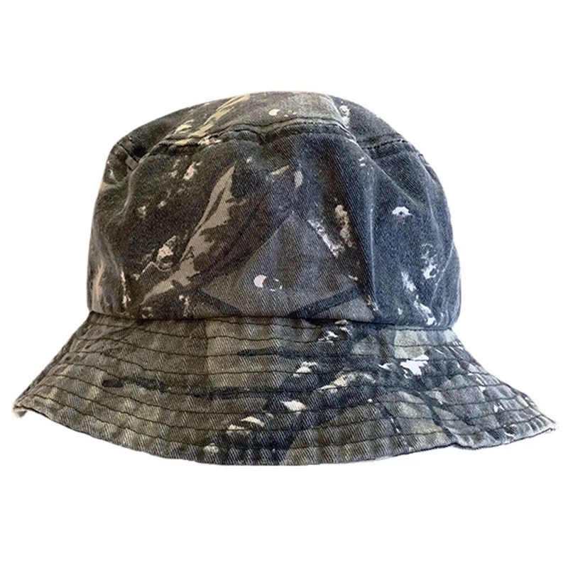 Camo Bucket Hats for Men Sun Hat Army Green Military Pattern Jungle Leaf Fishing Hat Pink for Women