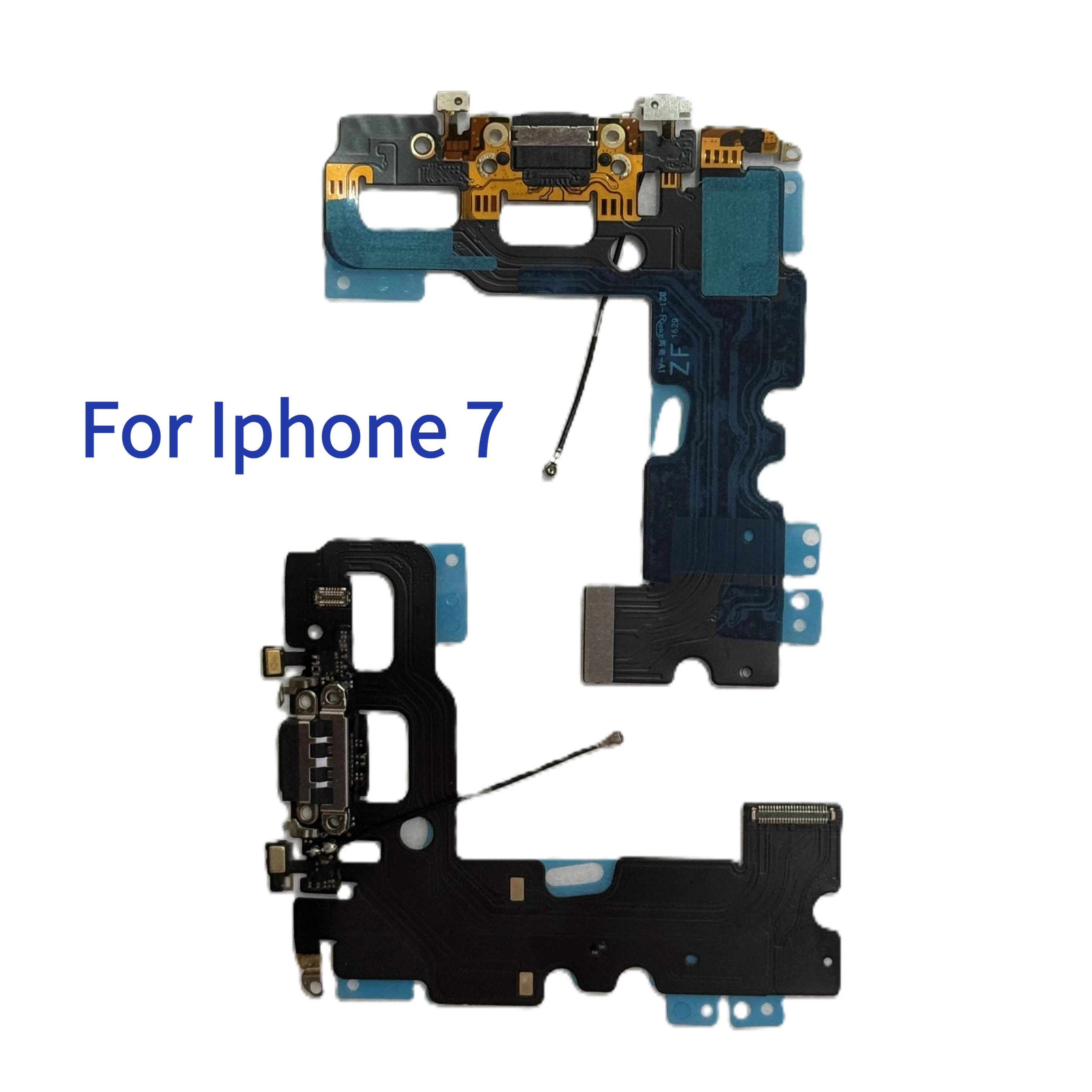 

10 шт. плата зарядного устройства PCB Flex для iphone 7 8 plus 11 12 13 14 pro max USB-порт, разъем для док-станции, ленточный кабель для зарядки