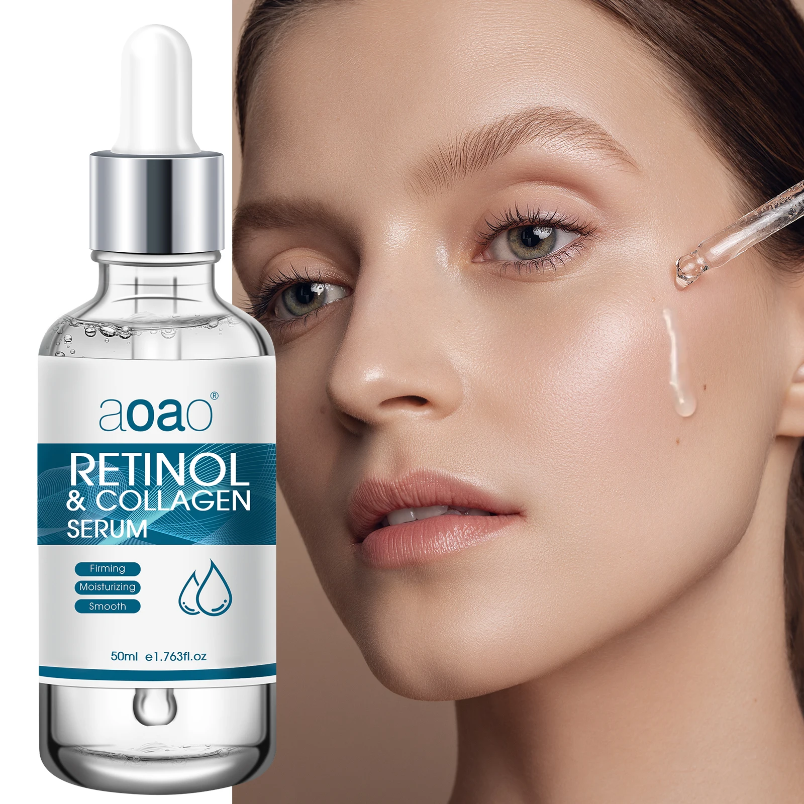 

Сыворотка с ретинолом и коллагеном, 50 мл, уход за кожей лица, увлажнение, против морщин, аромат, витамин Е, глицерин, все типы кожи