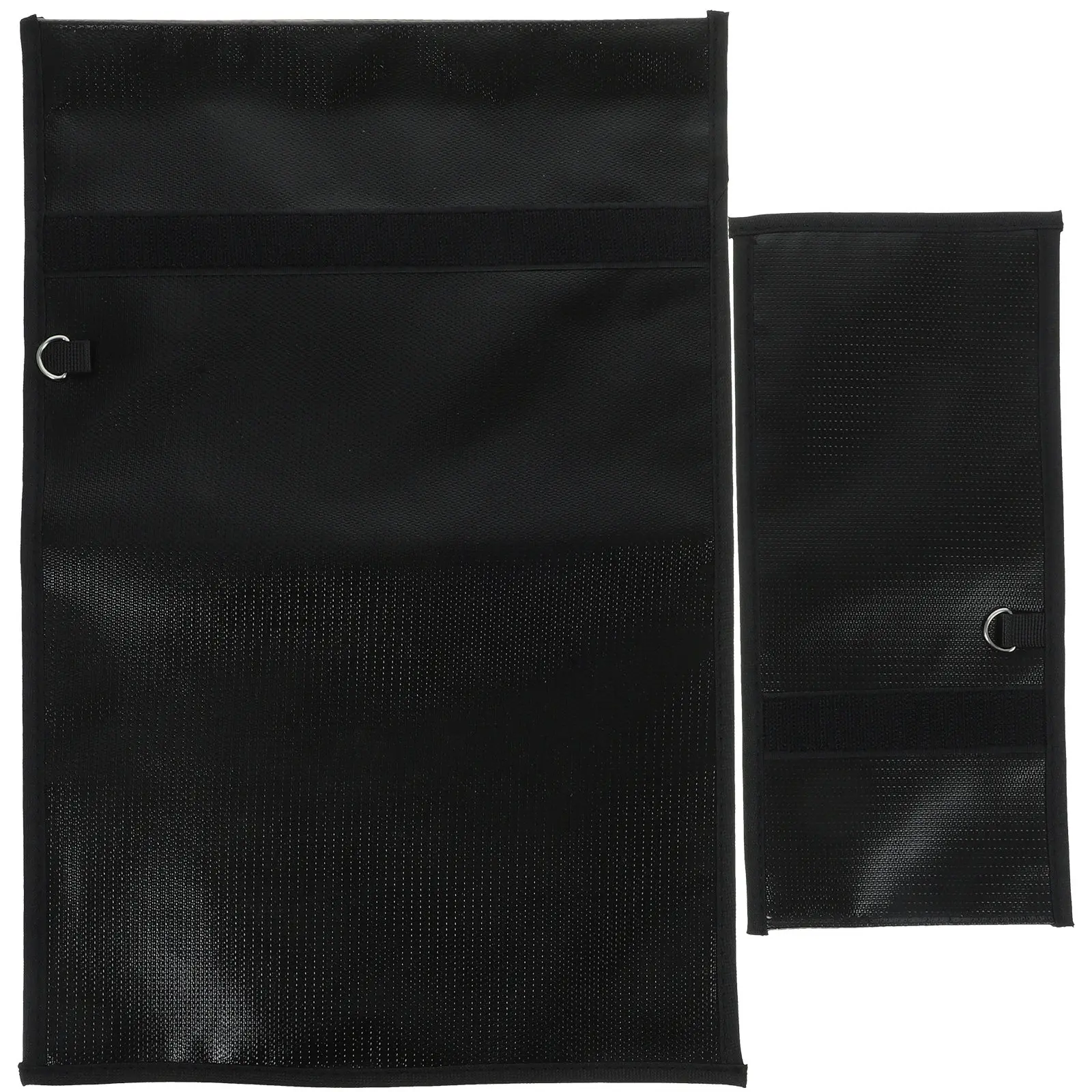 

2Pcs Fireproof Bags Tablet Storage Pouches Phone Bag Document Holder