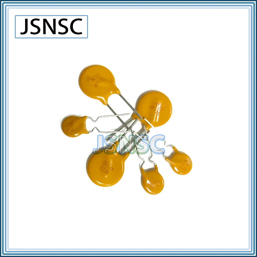 JSNSC fuse 1000PCS RXEF040 RXEF050 RXEF065 XF040 XF050 XF065 72V 0.4A 400mA 0.5A 500mA 0.65A 650mA DIP Self-Recovery PPTC
