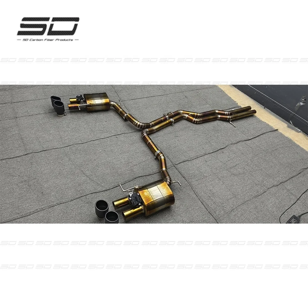 High Quality Titanium Alloy Exhaust Products Exhaust System For  A7 S7 C8