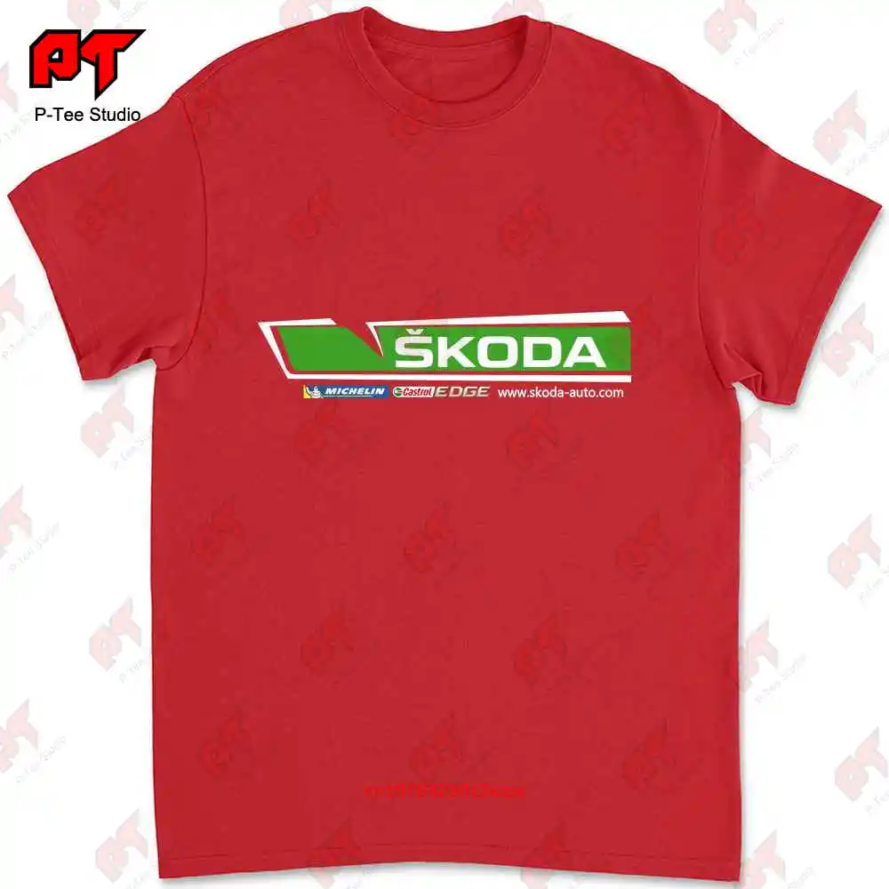 Skoda Motorsport Rally Fabia Wrc S2000 Racing Sport Car 2018 t-shirt 5SIA