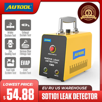 AUTOOL SDT101 Car Smoke Leak Detector 12V Automotive No Pump EVAP Leakage Gas Leakage Locator Oil Pipe Generator Diagnostic Tool
