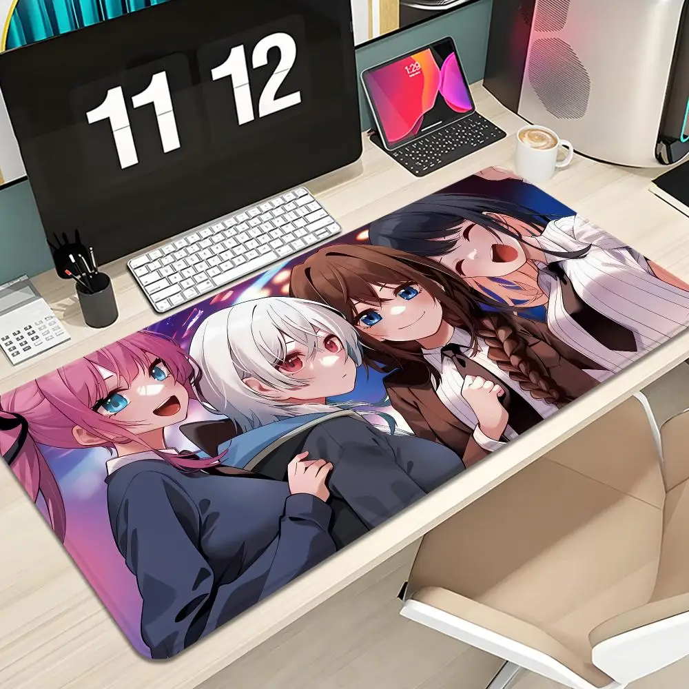 Anime Midnight Heart Tune Mouse Pad Keyboard Mousepad large 600X300 mm Desk Mat PC Gaming High definition printing Table pad