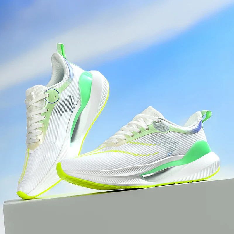 

Мужские кроссовки высокого качества, легкие спортивные кроссовки на плоской подошве, удобные кроссовки с сеткой, дышащие теннисные туфли на шнуровке для мужчин