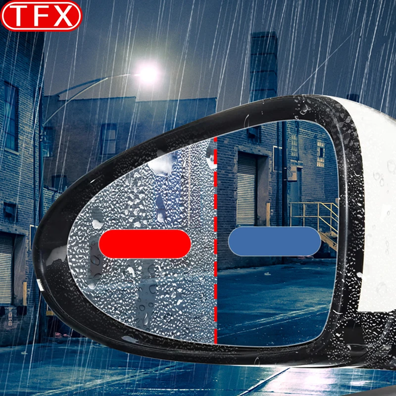 For BYD Seal 05 DMI 2024 2025 Car Rear View Mirror Rainproof Film Reflective Mirror Rainproof Fog Auto Modification Accessories