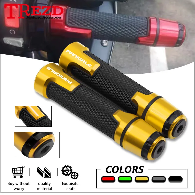 

For Panigale 899 1098 1198 V2 V4 V4S Multistrada 950/S 1200/S 1260/S Monster 695 696 821 Motorcycle CNC Anti-Slip Handlebar Grip