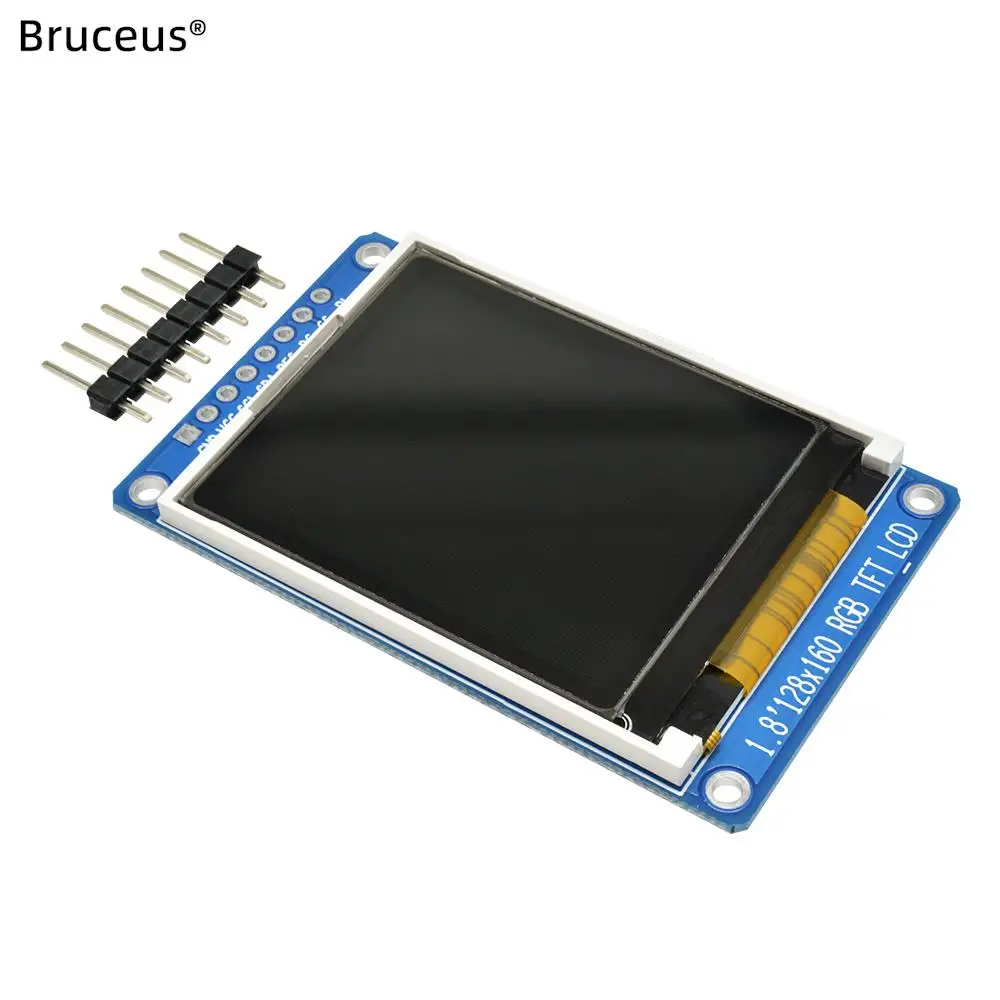 1.8 inch TFT LCD 128x160 Full-Color SPI Display Module ST7735S 3.3V Replace OLED Power Supply for Arduino